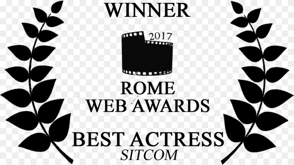 Rome Web Awards Laurel Wreath, Outdoors, Silhouette Png Image