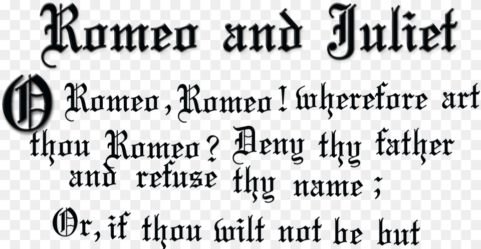 Romeo And Juliet 823 Words, Text, Blackboard Png