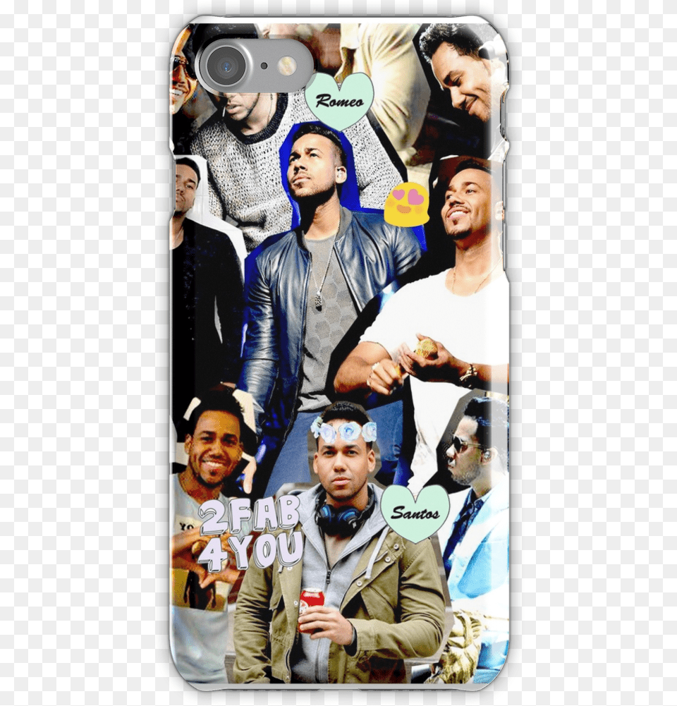 Romeo Santos Collage Iphone 7 Snap Case Anthony Romeo Santos You, Head, Person, People, Jacket Png