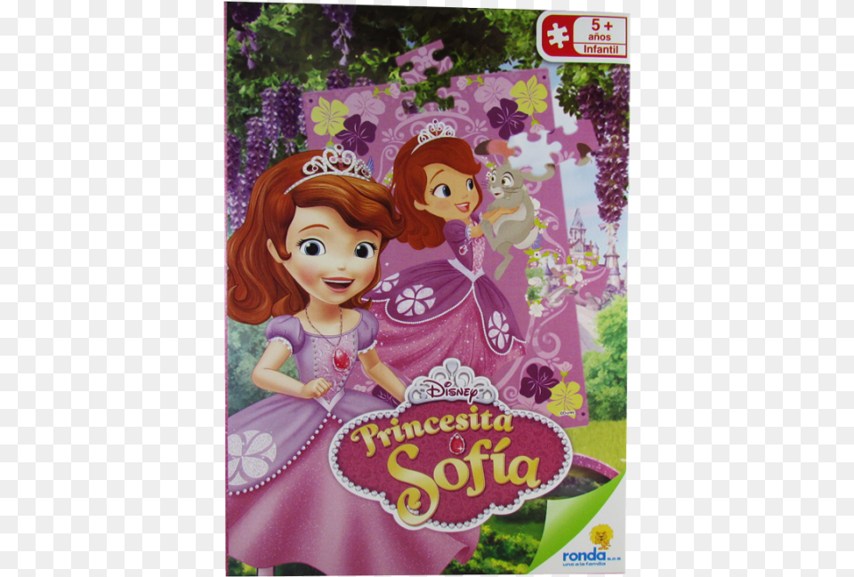 Rompecabezas Disney Princesa Sofa 55 Piezas Cartoon, Baby, Person, Toy, Doll Free Png Download