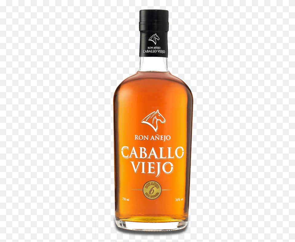 Ron Caballo Viejo Es Un Ron Con Caractersticas Nicas Blended Whiskey, Alcohol, Beverage, Liquor, Bottle Free Transparent Png