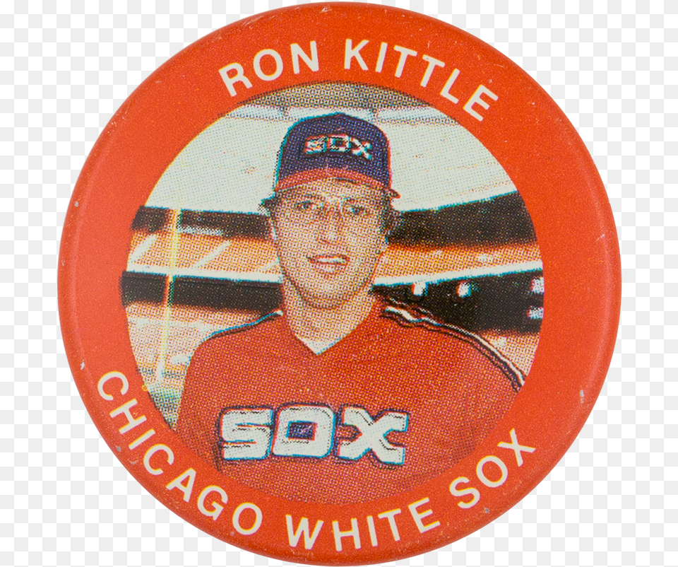 Ron Kittle Chicago White Sox Busy Beaver Button Museum For Baseball, Badge, Logo, Symbol, Person Free Transparent Png