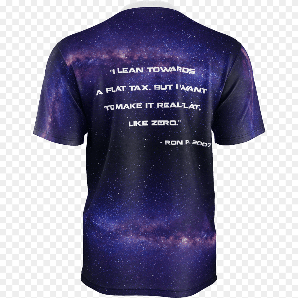 Ron Paul Revolution Galaxy T Shirt Download Active Shirt, Clothing, T-shirt, Adult, Male Png Image