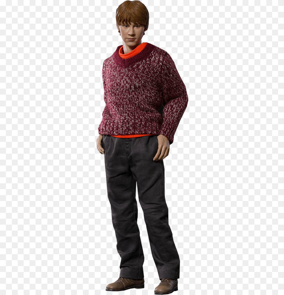 Ron Weasley Harry Potter Shoes, Sweater, Clothing, Knitwear, Person Png