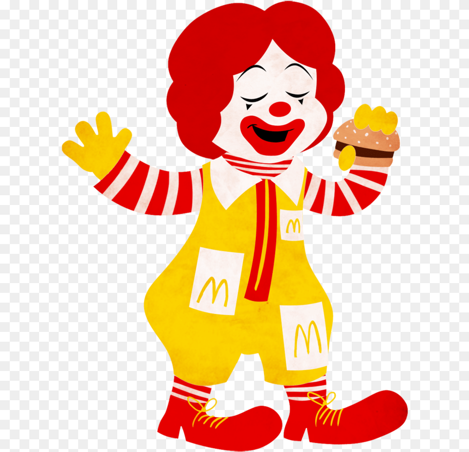 Ronald Mcdonald Face Ronald Mcdonald, Baby, Person, Clown, Performer Free Transparent Png