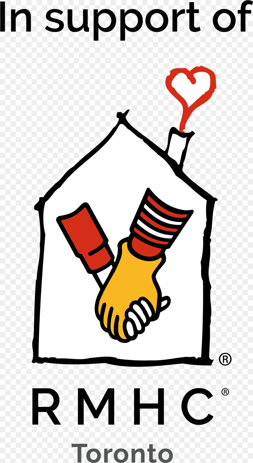 Ronald Mcdonald House Ronald Mcdonald House Charity Logo, Smoke Pipe, Clothing, Glove Free Png
