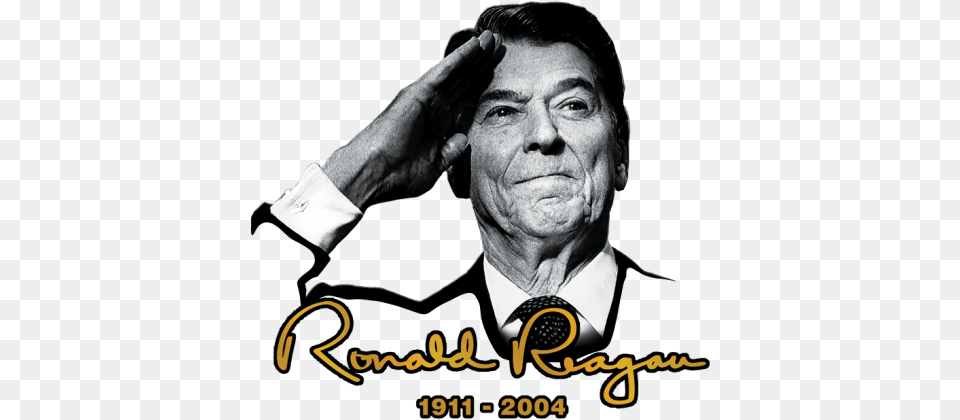 Ronald Reagan, Adult, Portrait, Photography, Person Png