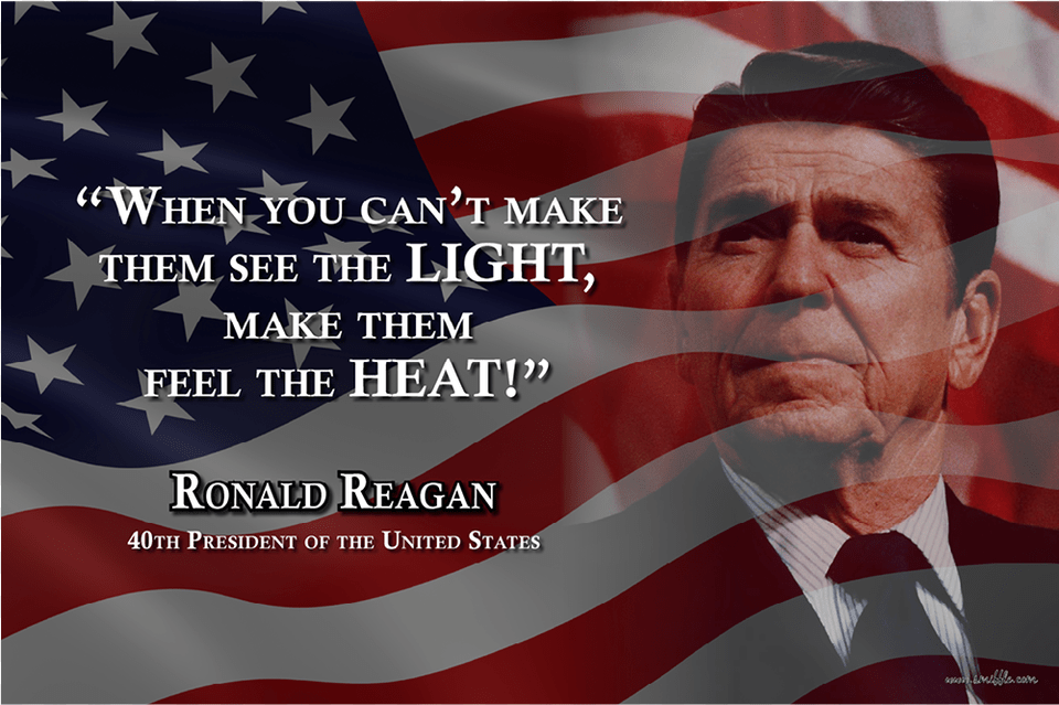 Ronald Reagan Lq078 Illusion Of A Conservative Reagan Revolution, American Flag, Flag, Face, Head Free Transparent Png