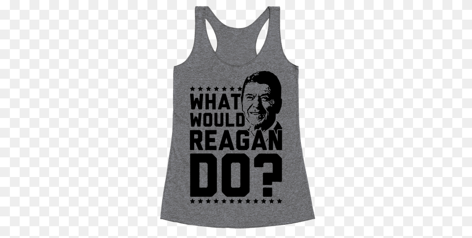 Ronald Reagan Racerback Tank Tops Lookhuman, Clothing, T-shirt, Tank Top, Adult Free Png Download
