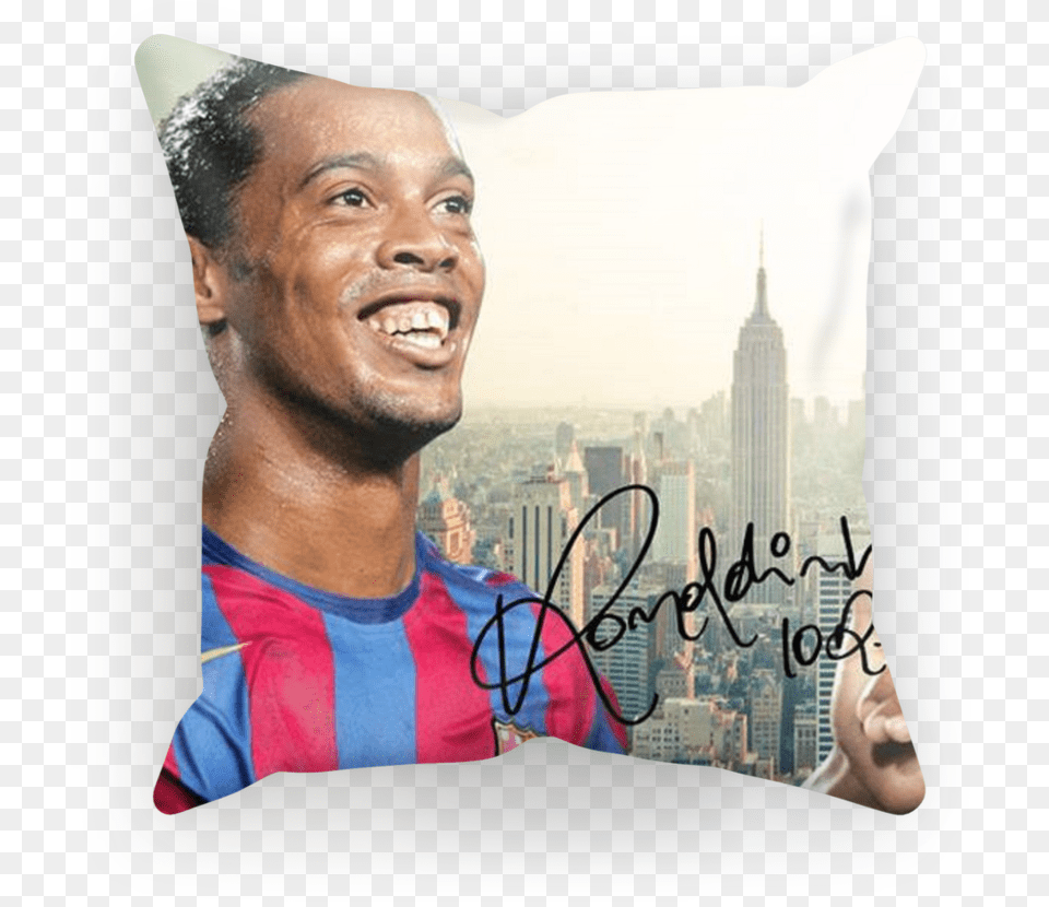 Ronaldinho Sublimation Cushion Coverclass Lazyload, City, Face, Head, Portrait Free Transparent Png