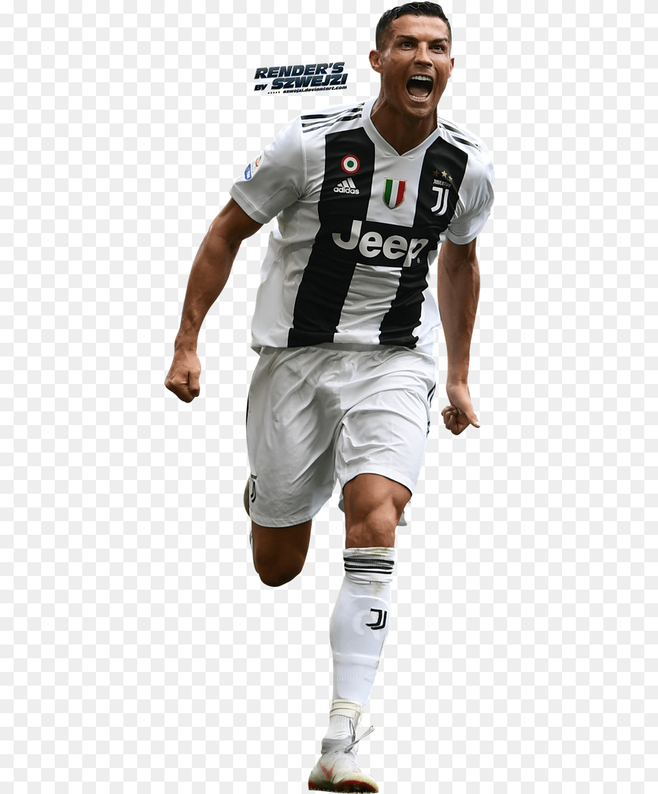Ronaldo Juventus Celebration Clipart Cristiano Ronaldo Juventus, Finger, Shorts, Body Part, Clothing Png Image