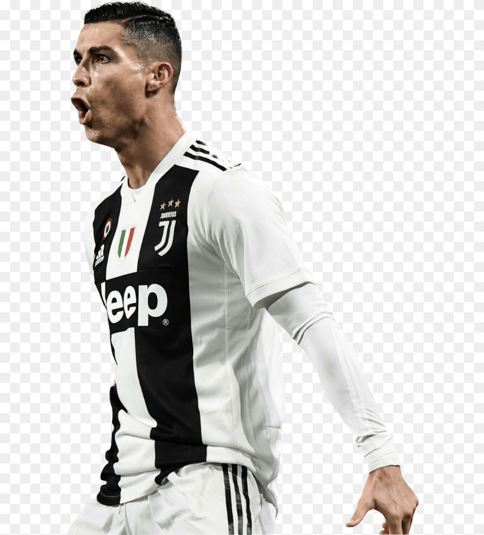Ronaldo Juventus Cristiano Ronaldo Juventus, Shirt, Body Part, Clothing, Face Png