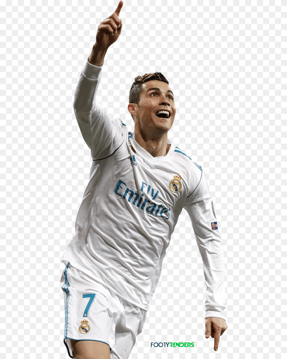 Ronaldo Real Madrid, Face, Happy, Head, Person Png Image