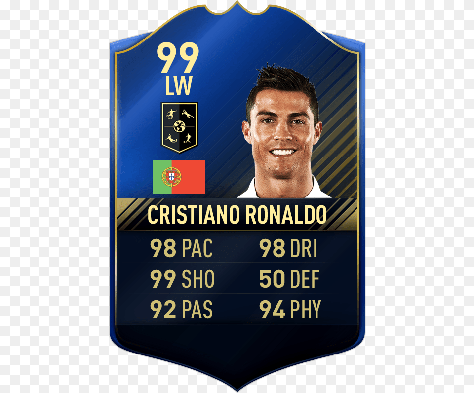 Ronaldo Toty Fifa, Adult, Male, Man, Person Free Png