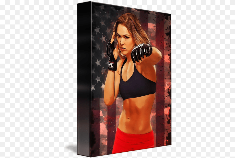 Ronda Rousey By Zapista Photo Shoot, Clothing, Glove, Adult, Female Png