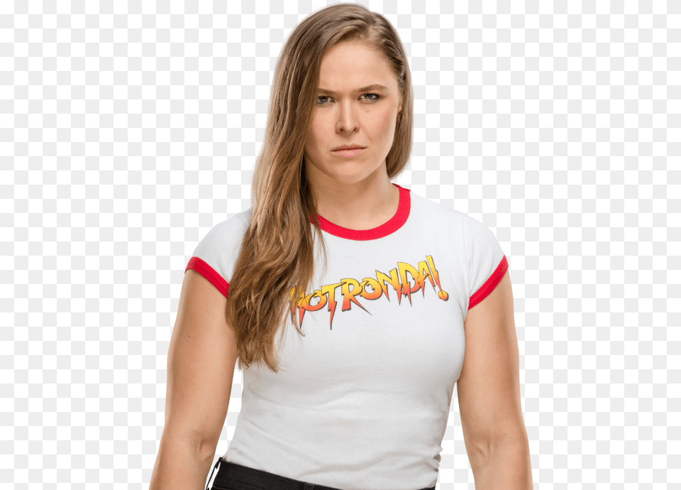 Ronda Rousey Pro Ronda Rousey Wwe 2018, Clothing, T-shirt, Shirt, Adult Free Png Download