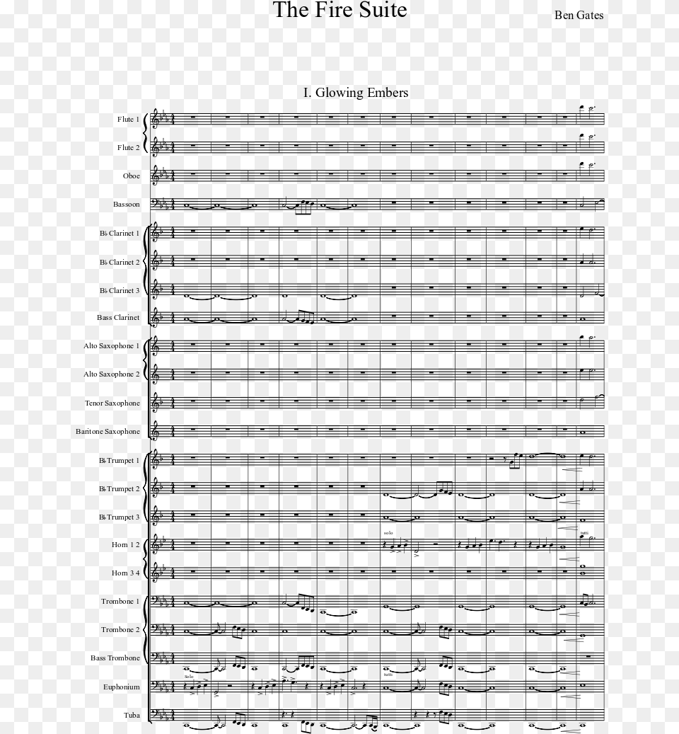 Rondo From Horn Concerto No 2 In E Flat, Gray Png