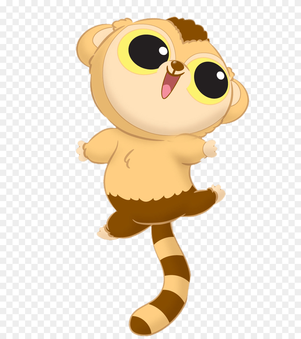 Roodee Sitting On Tail, Cartoon, Plush, Toy, Baby Free Transparent Png