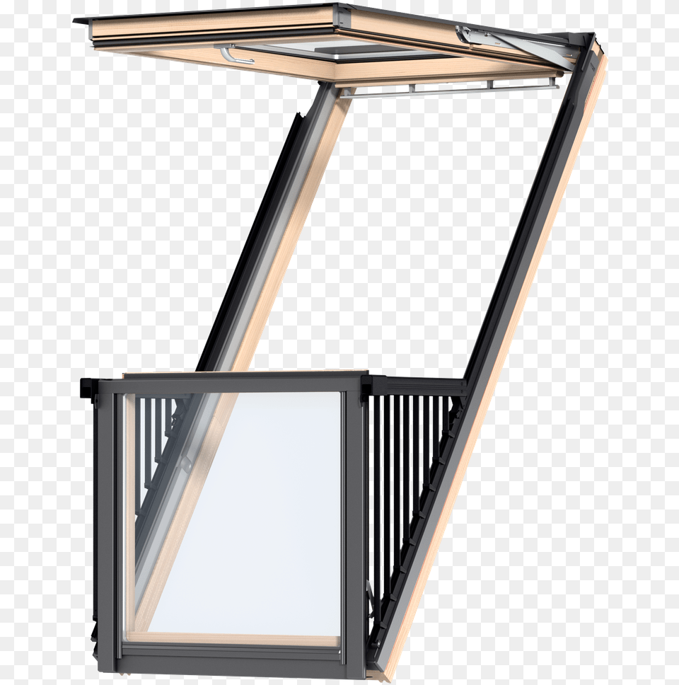 Roof Balcony Cabrio Gdl 3066 Roof Balcony Cabrio Gdl Velux Gdl, Handrail, Railing Free Transparent Png