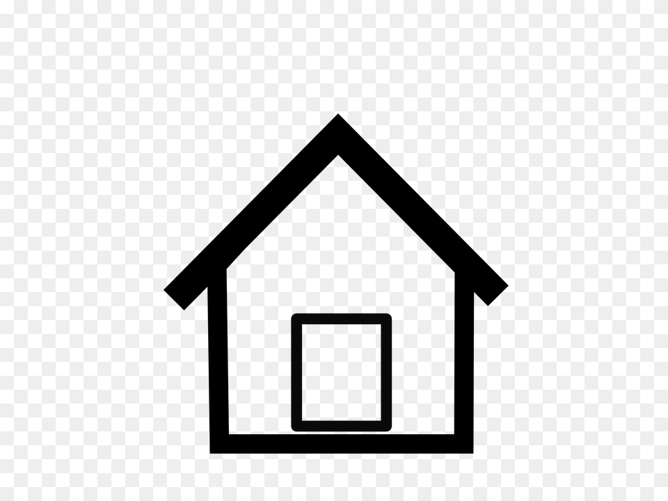Roof Clipart Simple House Outline Png Image