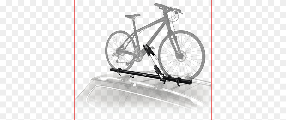 Roof Mounted Bike Racks From Thule Thule 599xtr Big Mouth Upright Bike Rack, Machine, Wheel, Bicycle, Transportation Free Png