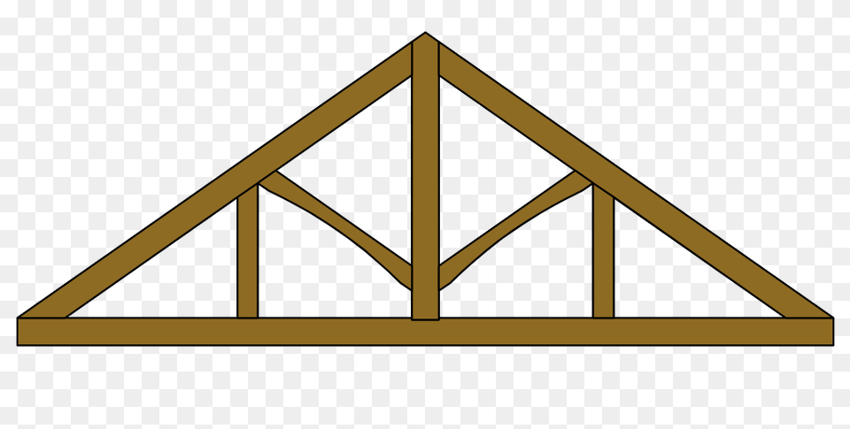 Roof Trusses, Triangle, Wood, Bow, Weapon Free Png