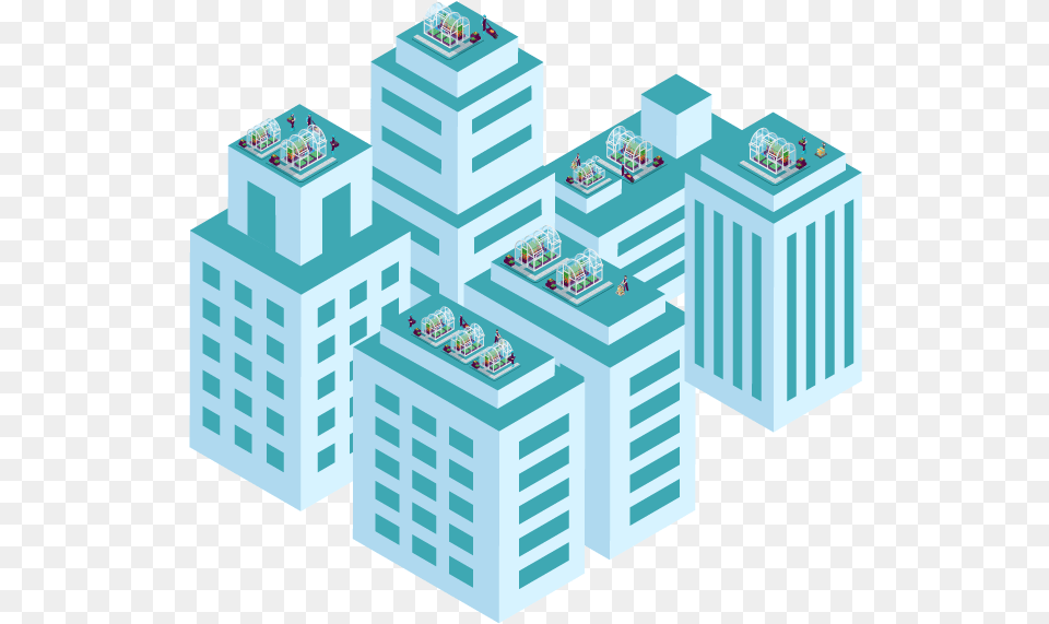 Rooftop Illustration, Urban, City, Metropolis, Architecture Free Png