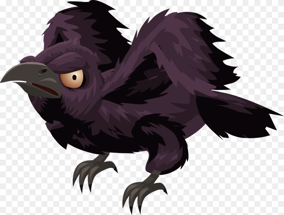 Rook Windows Metafile Cartoon Download Beak, Animal, Vulture, Bird, Blackbird Free Transparent Png