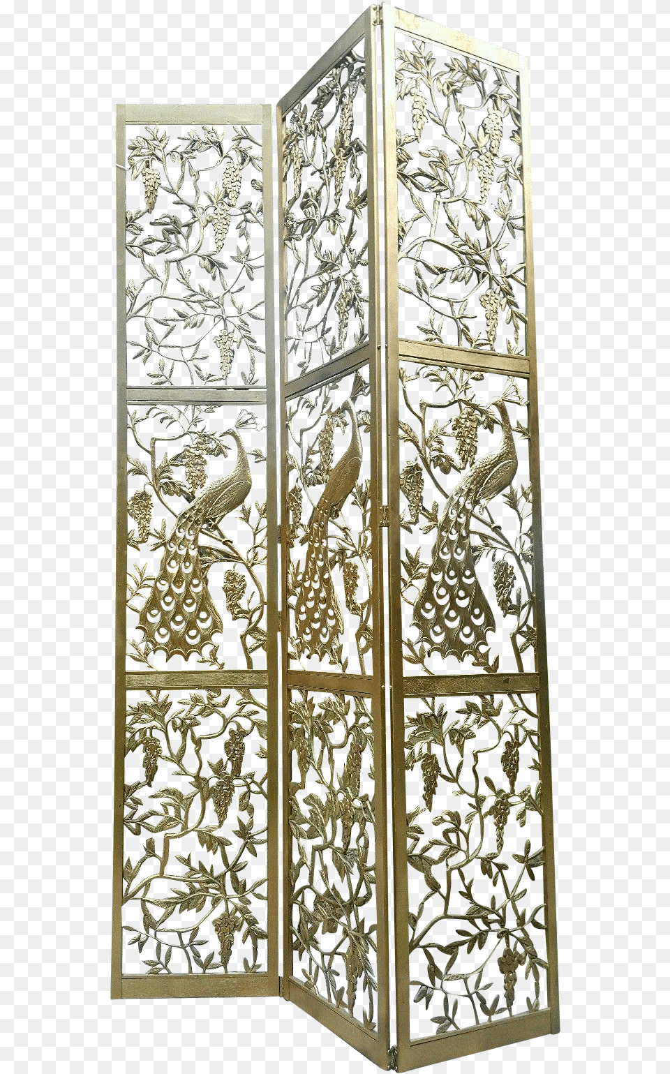 Room Divider Gold Vintage, Door Free Transparent Png