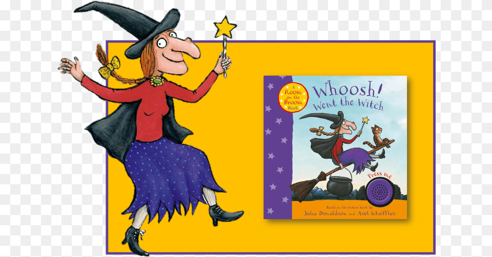 Room On The Broom And Other Songs, Book, Comics, Publication, Baby Free Png