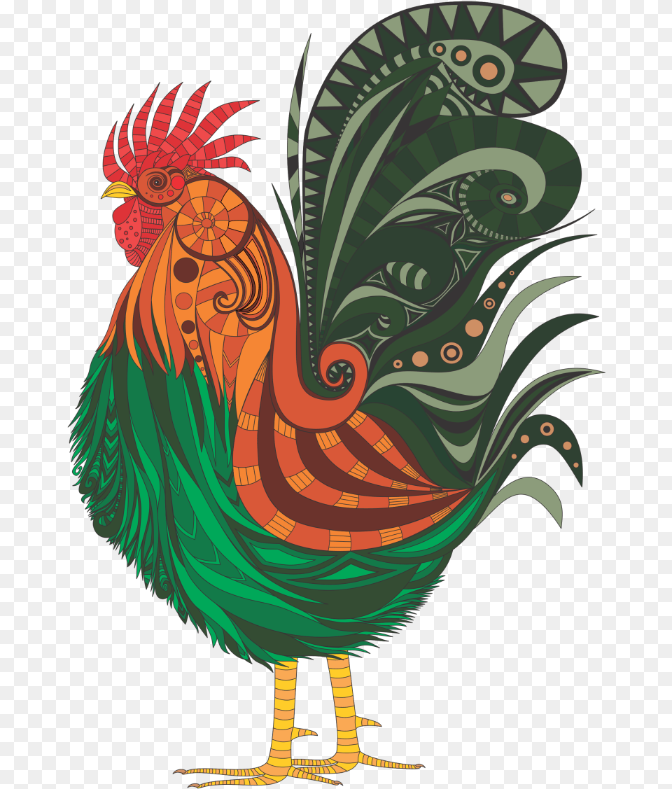 Rooster, Animal, Bird, Fowl, Poultry Png Image