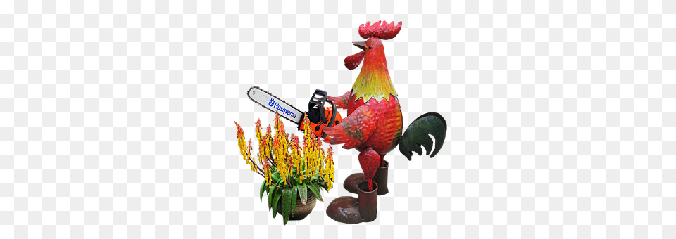 Rooster Device, Animal, Bird, Chain Saw Free Transparent Png