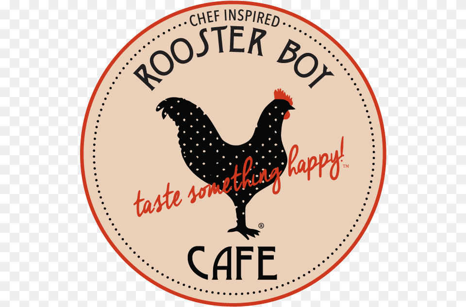 Rooster Boy Caf Logo, Animal, Bird, Chicken, Fowl Free Png