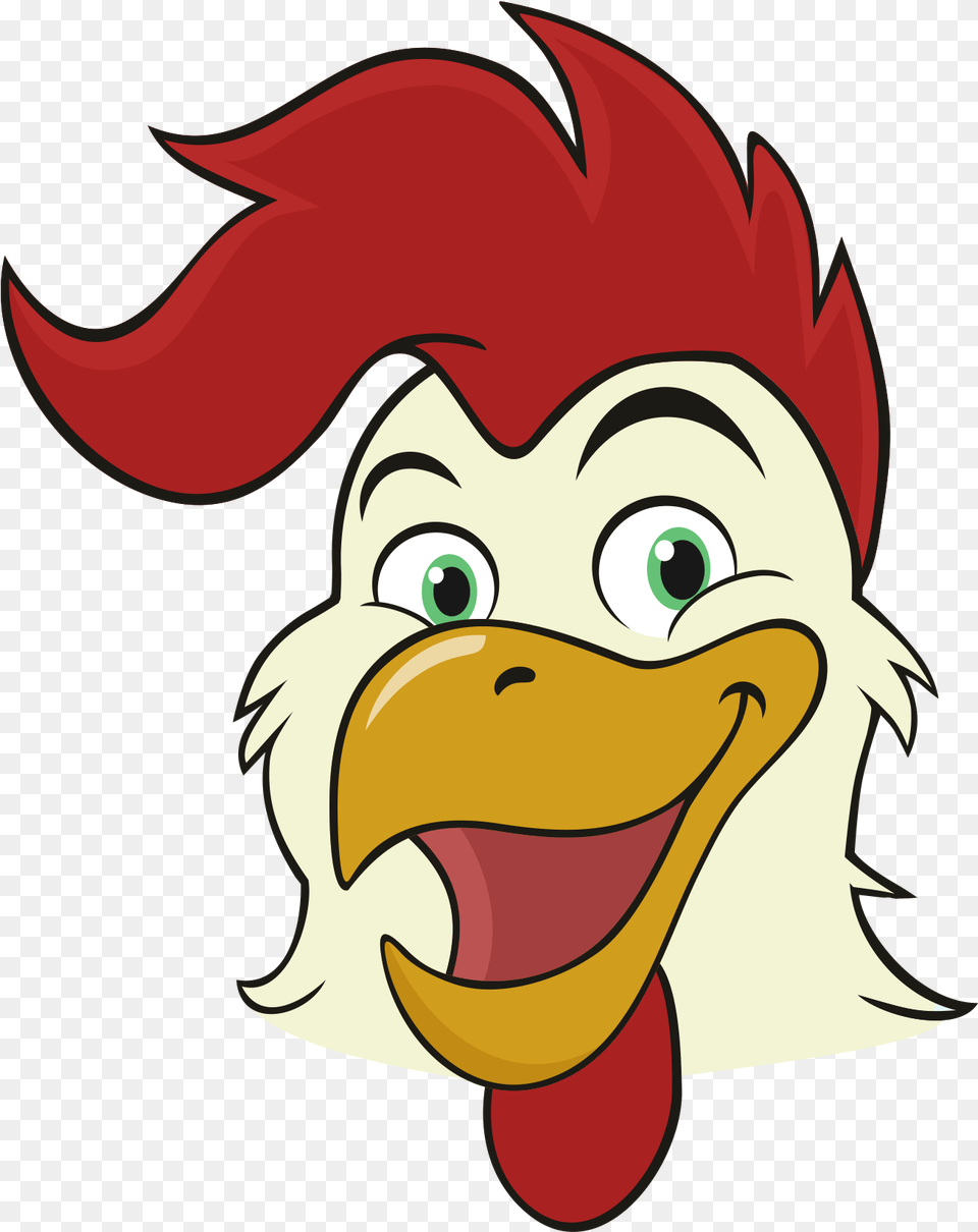 Rooster Cartoon, Baby, Person, Animal, Beak Free Png Download