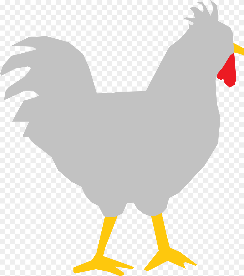 Rooster Chicken Computer Icons Clip Art Chicken Clipart Icon Black And White, Animal, Bird, Fowl, Poultry Png