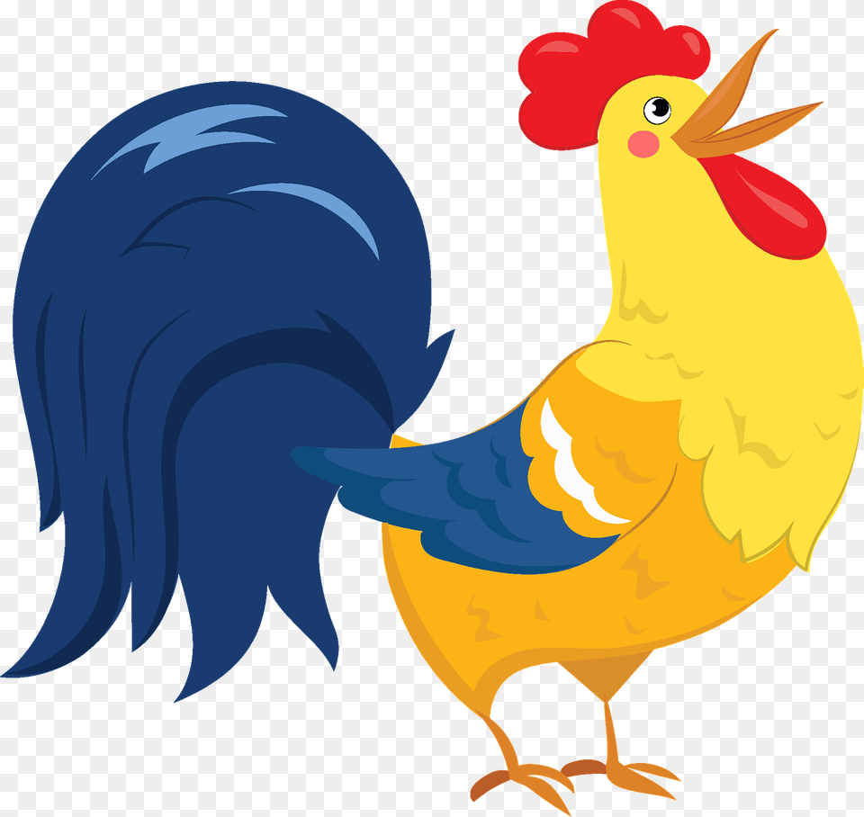 Rooster Clipart, Animal, Bird, Chicken, Fowl Png