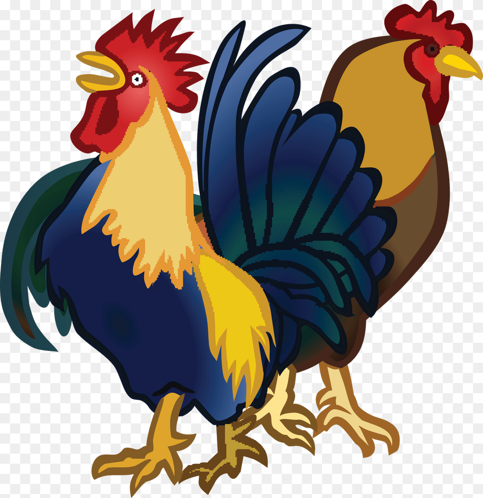 Rooster Clipart For Download On Mbtskoudsalg, Animal, Bird, Fowl, Poultry Free Png