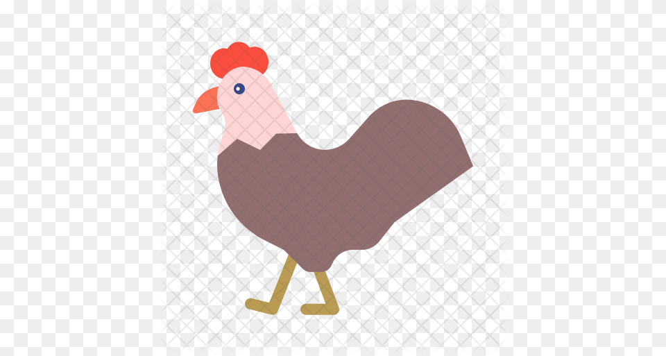 Rooster Icon Ponyo Malabar, Animal, Bird, Chicken, Fowl Free Transparent Png
