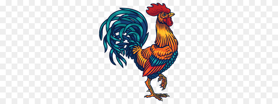 Rooster Tait Rooster Huge Benefits Struck Huge Benefits, Animal, Bird, Chicken, Fowl Free Png