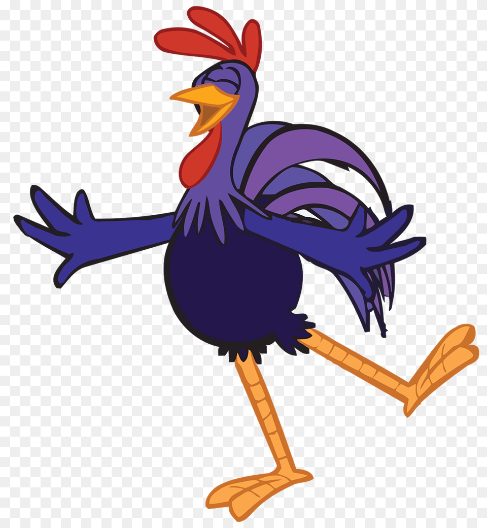 Rooster Tororo Dancing, Animal, Bird, Chicken, Fowl Free Png