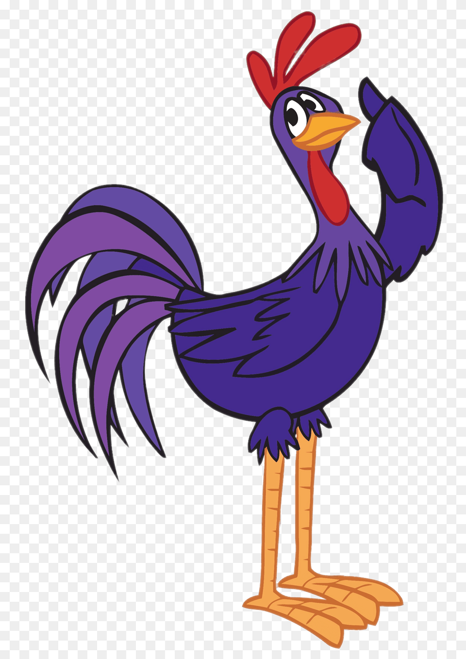 Rooster Tororo Wing Up, Animal, Bird, Chicken, Fowl Png