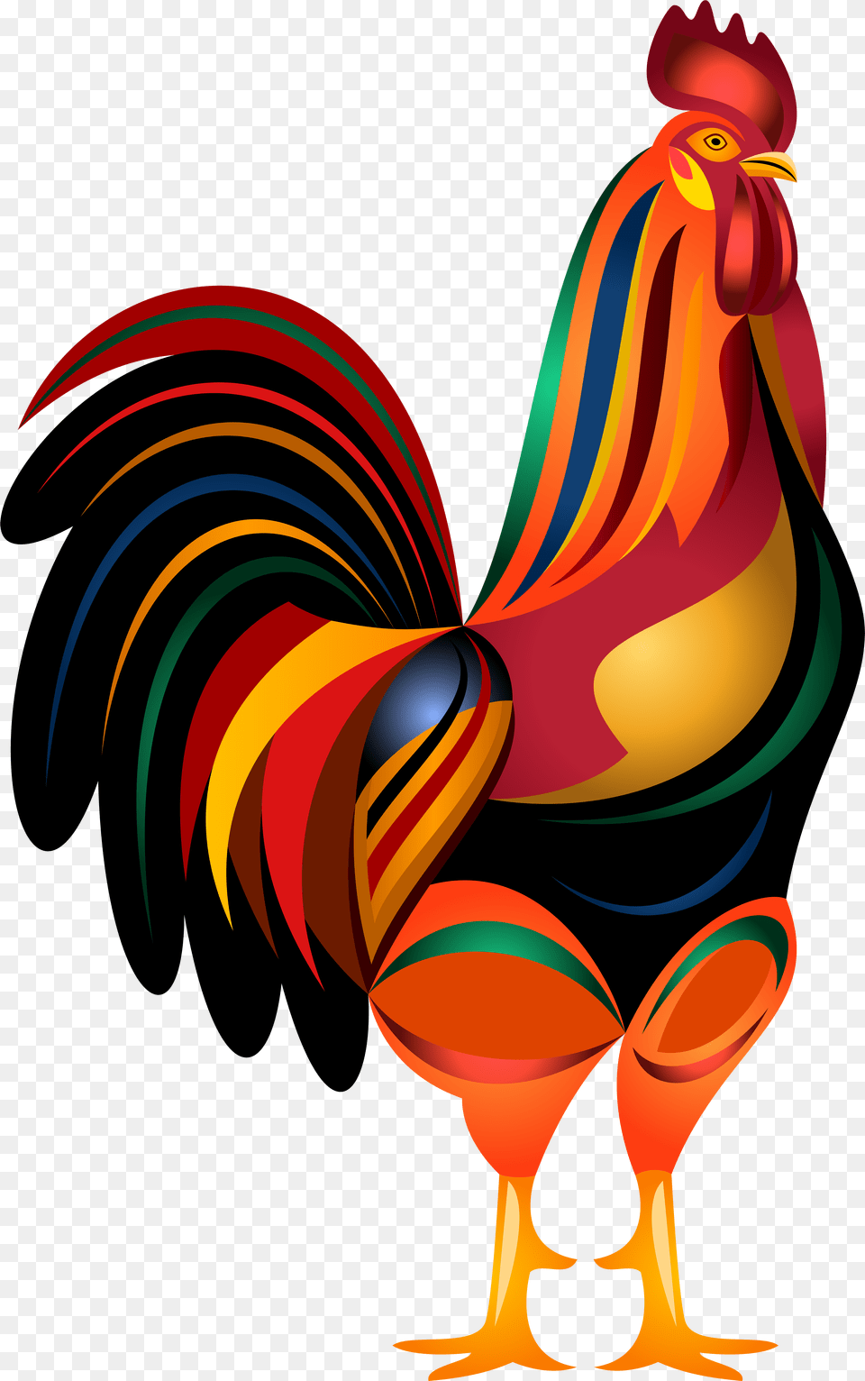 Rooster Transparent Clip Art Imageu200b Gallery Gallo, Animal, Bird, Chicken, Fowl Png Image