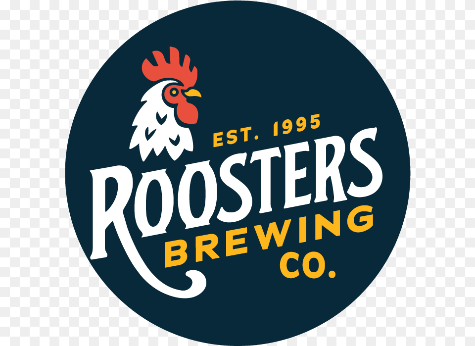 Roosters Brewing Roosters Beer, Logo, Animal, Bird, Chicken Free Png Download