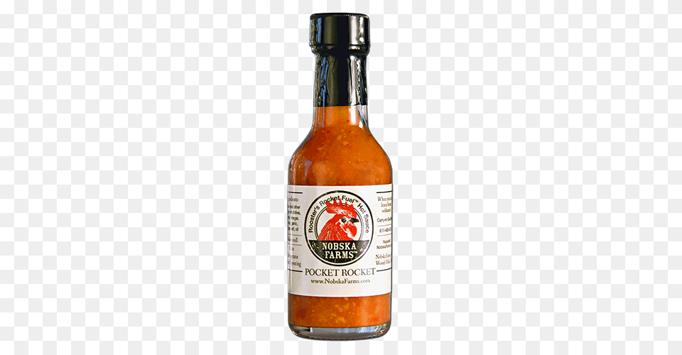 Roosters Ghost Pepper Hot Sauce, Alcohol, Beer, Beverage, Beer Bottle Png Image