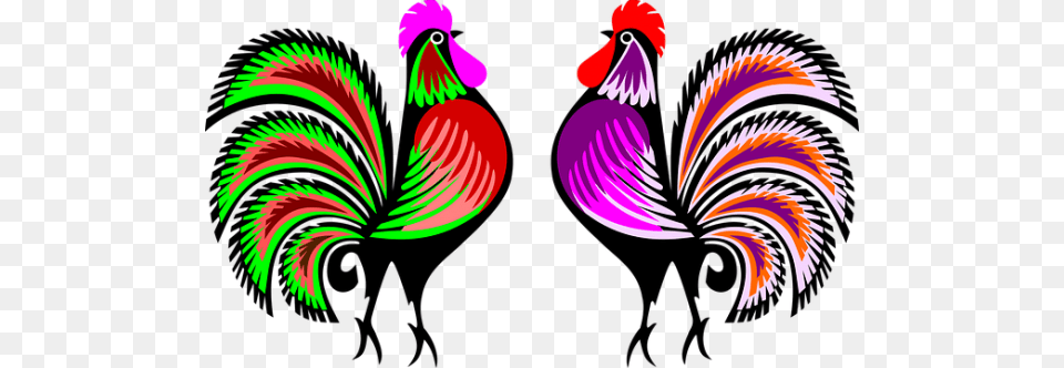 Roosters Pixa Ludowa Lista Przebojw Radio Koszalin, Art, Graphics, Pattern, Floral Design Free Png