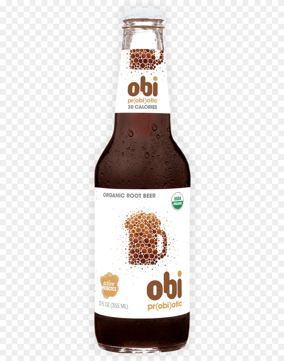 Root Beer Obi Soda, Alcohol, Beverage, Bottle, Beer Bottle Free Png Download