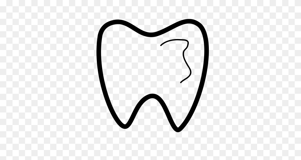 Root Canal Treatment Canal Enteric Icon With And Vector, Gray Free Png