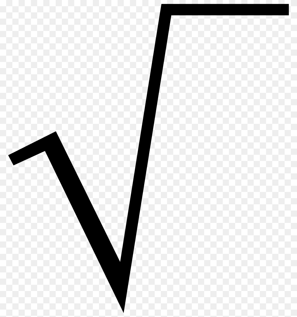 Root Symbol, Gray Png