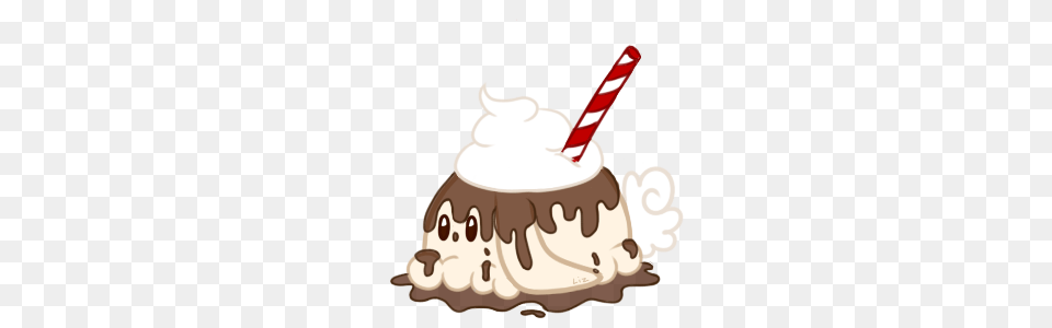 Rootbeer Float Bunbon, Cream, Dessert, Food, Whipped Cream Png Image