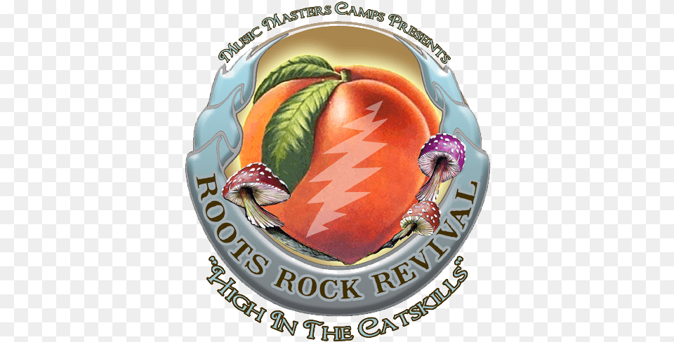 Roots Rock Revival Logo 2 2017 Grace Manufacturing Painted Art Bakers Rack Gun Metal, Food, Fruit, Plant, Produce Free Png